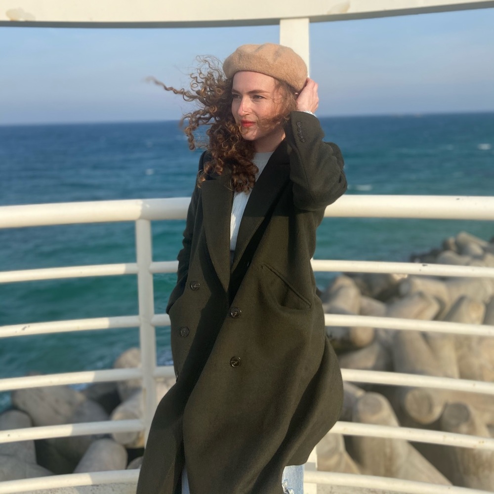 H&M “wool” coat
